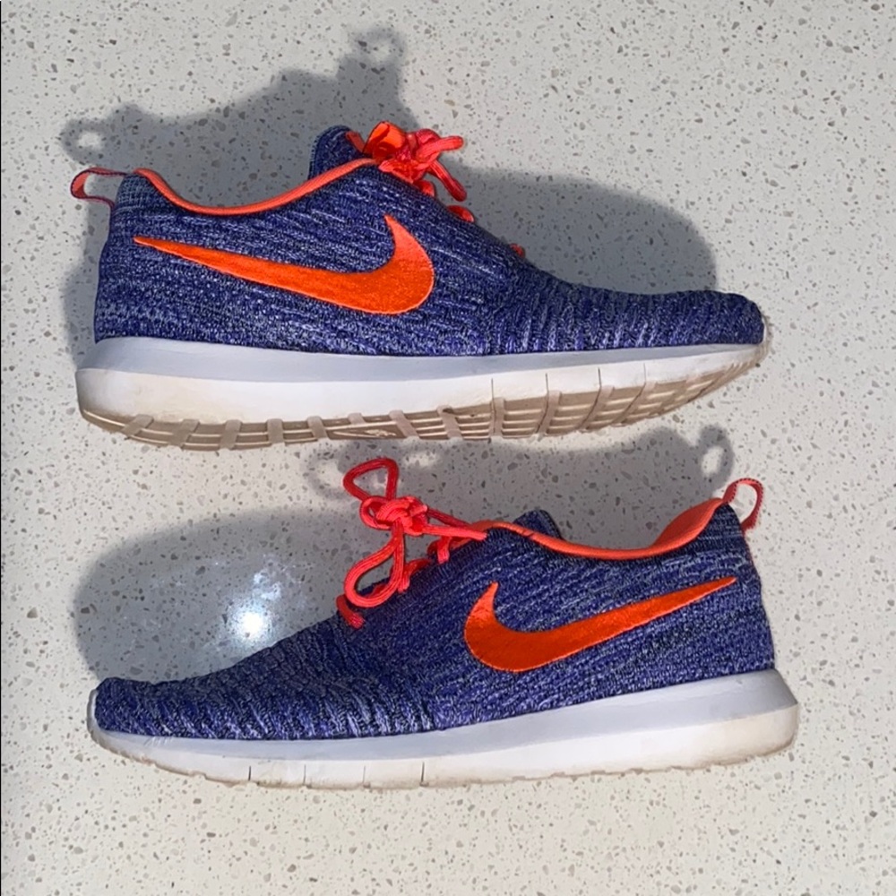 Nike Rosie Flyknit - Blue & Coral - US Men 9